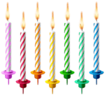 Birthday Candle Mid – 12 Pcs